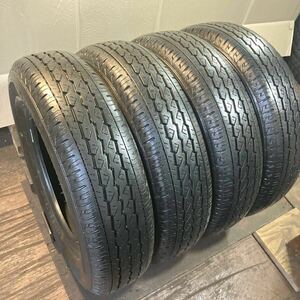 良品! 145/80R12LT 4本／80/78N／BS K370 8分上,9分 送料込12100円〜 G4499-12