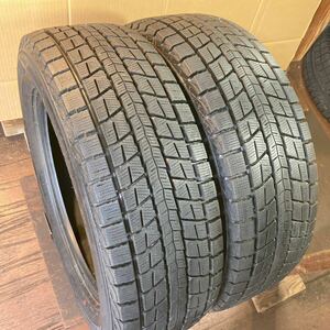 良品! スタッドレス225/60R17 2本／DL WINTERMAXX SJ8 9分上 送料込12100円〜 T3994-91