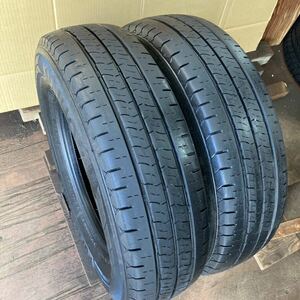 けっこう良い195/80R15 2本／KUMHO Portran KC53 8分 送料込6600円〜 A4205-71