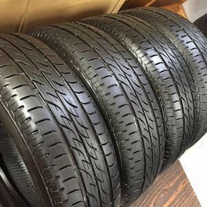 良品! 155/65R13 4本／BS NEXTRY 9分 送料込10000円〜 G3292-91