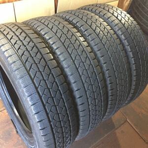 良品! スタッドレス 165R14LT 4本／6PR／BS VL1 2020年 8分～9分上 送料込12900円～ A3569-02