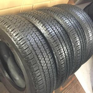 良品! 195/80R15 4本／ジムニーシエラ／BS DUELER H/T684Ⅱ 8～9分上 送料込12900円～ G3232-91