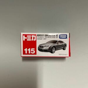  ■□tomica トミカ No.115 ⑤ ベントレー コンチネンタル GTMADE IN VIETNAMTOMY 赤箱シリーズ 箱潰れ