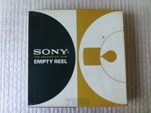 オープンリールテープ SONY EMPTY REEL R-72ES