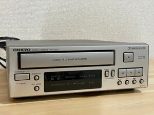 ONKYO K-V77 stereo cassette tape deck junk free shipping 