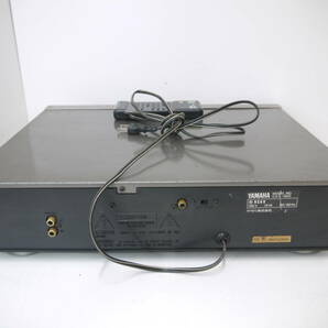 611 YAMAHA CDX-600 ヤマハ CDプレーヤー CDデッキ リモコン RS-D10付 オーディオ機器の画像6