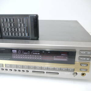 611 YAMAHA CDX-600 ヤマハ CDプレーヤー CDデッキ リモコン RS-D10付 オーディオ機器の画像3