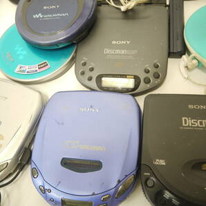 638 ポータブルCDプレーヤー 10台 まとめ SONY CDWALKMAN D-E404/E400/E666/NE730/EJ002/Discman D-120/321/Panasonic の画像7