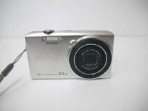 590 CASIO EXILIM EX-ZS35 WIDE OPTICAL 6x f=4.6-27.6mm 1:3.5-6.5 カシオ エクシリム バッテリー付 デジカメ コンデジ デジタルカメラ_画像1