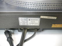 655 SANYO OTTO TP-L3 サンヨー 120Linear ダイレクトドライブレコードプレーヤー ターンテーブル _画像10