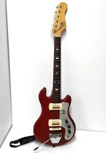 529 Guyatone グヤトーン LG-85T ヴィンテージ 希少 red ELECRIC GUITAR エレキギター 音出し