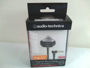 audio technica (オーディオテクニカ) AT9902　ステレオコンデンサーマイクロホン　ICレコーダーなどの接続に最適