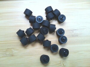 1 piece SONY Walkman WM-101 WM-102 other cassette for repair clothespin roller outer diameter 7mm rubber width 5.4mm axis hole diameter 1.5mm* new goods, outside fixed form postage 120 jpy possible 