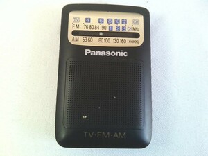 Panasonic パナソニック 　AM-FM ポケットラジオ 　RF-H03　ワイドFM対応★動作品