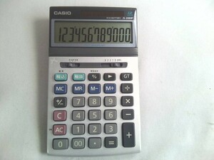 CASIO カシオ JS-200W 本格実務電卓 12桁 ★ 動作品