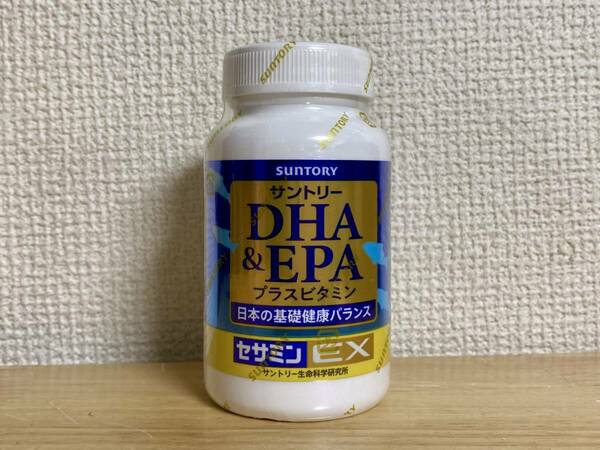 サントリー DHA & EPA＋セサミンEX 240粒（60日分）未開封品　賞味2026年1月まで