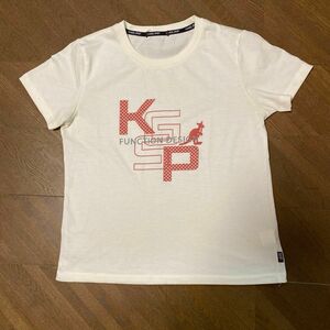 【KANGOL SPORT】カンゴールスポーツ ロゴ半袖Tシャツ　レディース M 白　ホワイト　カジュアル　半袖Tシャツ