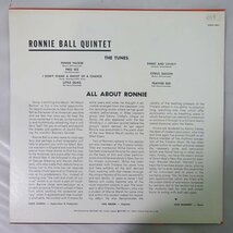14031198;【ほぼ美盤/国内盤/CBS/SONY/MONO/エンボスジャケ】Ronnie Ball / All About Ronnie_画像2