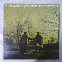 14031184;【国内盤/PRESTIGE/MONO】The Art Farmer Quintet Featuring Gigi Gryce / When Farmer Met Gryce_画像1