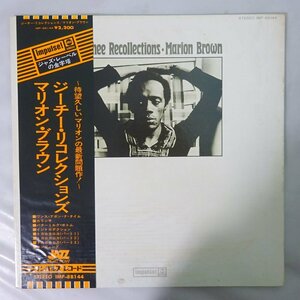 10025822;【美盤/帯残/見開き/Impulse!】Marion Brown / Geechee Recollections