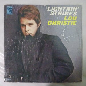 10025807;【USオリジナル/MONO/深溝】Lou Christie / Lightnin' Strikes