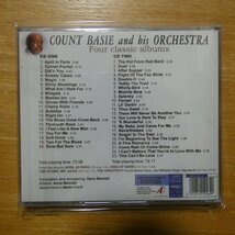 5022810194620;【2CD】COUNT BASIE AND HIS ORCHESTRA / FOUR CLASSIC ALBUMS 　AMSC-946_画像2