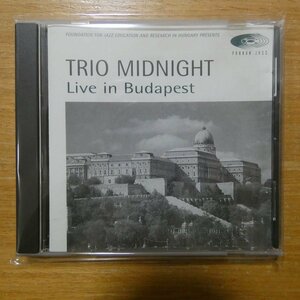 5998272701242;【CD】TRIO MIDNIGHT / LIVE IN BUDAPEST　PJ-1035