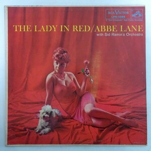 14031137;【US盤/RCA VICTOR/黒銀ニッパー/深溝/MONO/マト両面1S】Abbe Lane With Sid Ramin's Orchestra / The Lady In Red