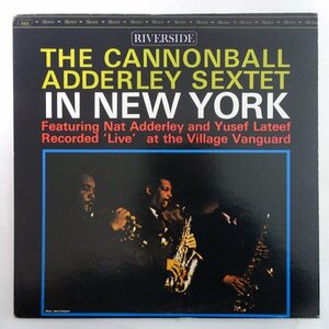 14031163;【国内盤/RIVERSIDE】The Cannonball Adderley Sextet / In New York