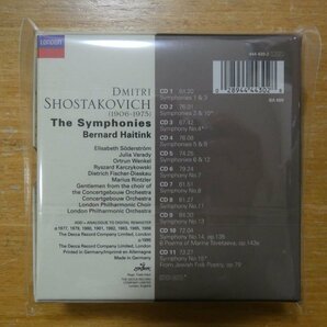 41098512;【11CDBOX/独盤】HAITINK / SHOSTAKOVICH:THE SYMPHONIESの画像2