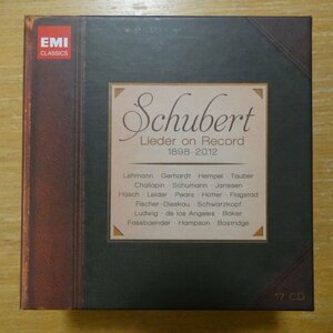 41098592;【17CDBOX】Ｖ・A / SCHUBERT:LIEDER ON RECORD 1898-2012