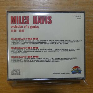 41098904;【3CD】MILES DAVIS / 1945-1958 THE JAZZ COLLECTION CDB-1203の画像2