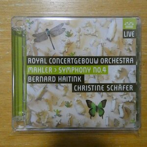 5425008375991;【ハイブリッドSACD】HAITINK / MAHLER: SYMPHONY NO.4(RCO07003)