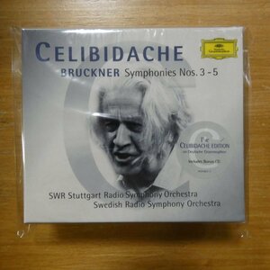 028945966328;【未開封/4CDBOX】CELIBIDACHE / BRUCKNER:SYMPHONIES NOS.3-5(4596632)