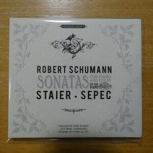 794881944026;【CD】STAIER/SEPEC / SCHUMANN:SONATAS FOR PIANO AND VIOLIN(HMC902048)