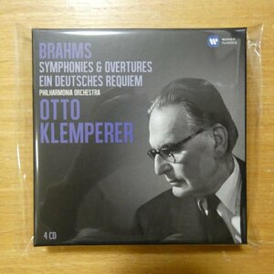 5099940433820;【4CD】クレンペラー / BRAHMS: SYMPHONIES & OVERTURES etc.(4043382)