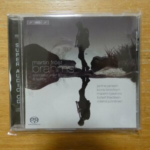 7318599920634;【ハイブリッドSACD】FROST / BRAHMS:CLARINET QUINTET&TRIO;6 SONGS(BIS2063)