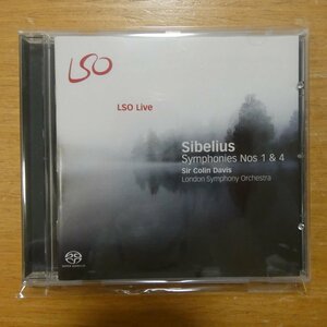 822231160120;【ハイブリッドSACD】DAVIS / SIBELIUS: Symphonies Nos 1 & 4(LSO0601)