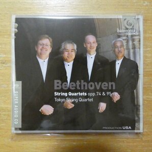 093046746063;【ハイブリッドSACD】TOKYO STRING QUARTET / BEETHOVEN: QUARTETS OPP/74&95(HMU807460)の画像1