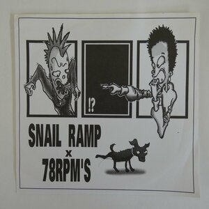 47059499;【国内盤/7inch】Snail Ramp / 78RPM'S
