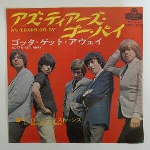 47059600;【国内盤/7inch】ローリング・ストーンズ The Rolling Stones / アズ・ティアーズ・ゴー・バイ AS TEARS GO BY