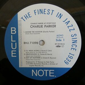 46074944;【ステッカー帯付/BLUE NOTE/MONO/シュリンク/美盤】Charlie Parker / At Storyvilleの画像3