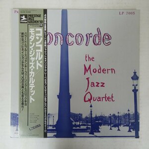 46074986;【帯付/Prestige/MONO/美盤】The Modern Jazz Quartet / Concorde