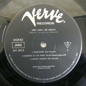 46075138;【帯付/Verve/MONO/美盤】Lee Konitz / Very Coolの画像3