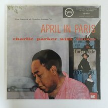 46075238;【未開封/US盤/Verve】Charlie Parker With Strings / April In Paris_画像1