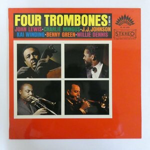 46075289;【France盤/america/コーティングジャケ/美盤】John Lewis 他 / Four Trombones Volume 2