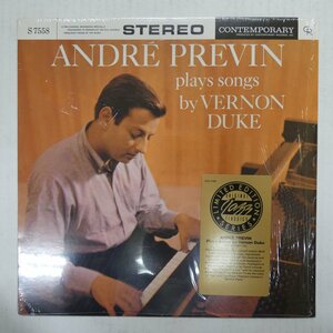 46075397;【US盤/OJC CONTEMPORARY/シュリンク/美盤】Andre Previn / Andre Previn Plays Songs By Vernon Duke