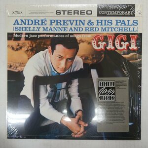 46075396;【US盤/OJC CONTEMPORARY/シュリンク】Andre Previn & His Pals / Modern Jazz Performances Of Songs From Gigi