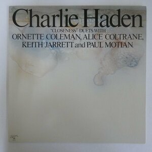 47060081;【US盤/Horizon A&M/見開き】Charlie Haden / Closeness