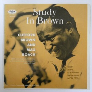 47060060;【US盤/Mercury/MONO】Clifford Brown And Max Roach/Study In Brown